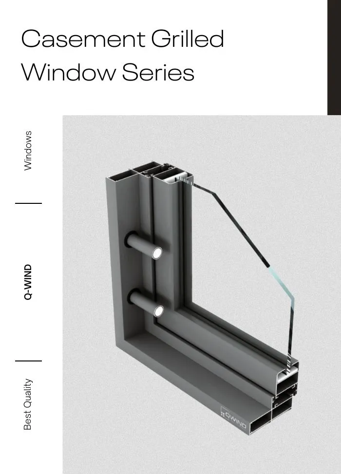 Casement Grilled Window Series