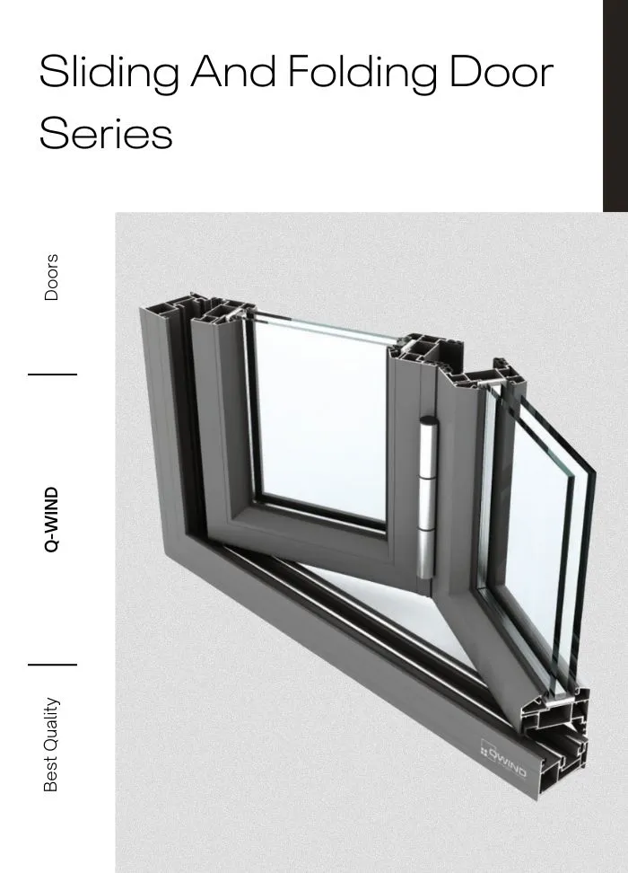 Sliding and folding door series