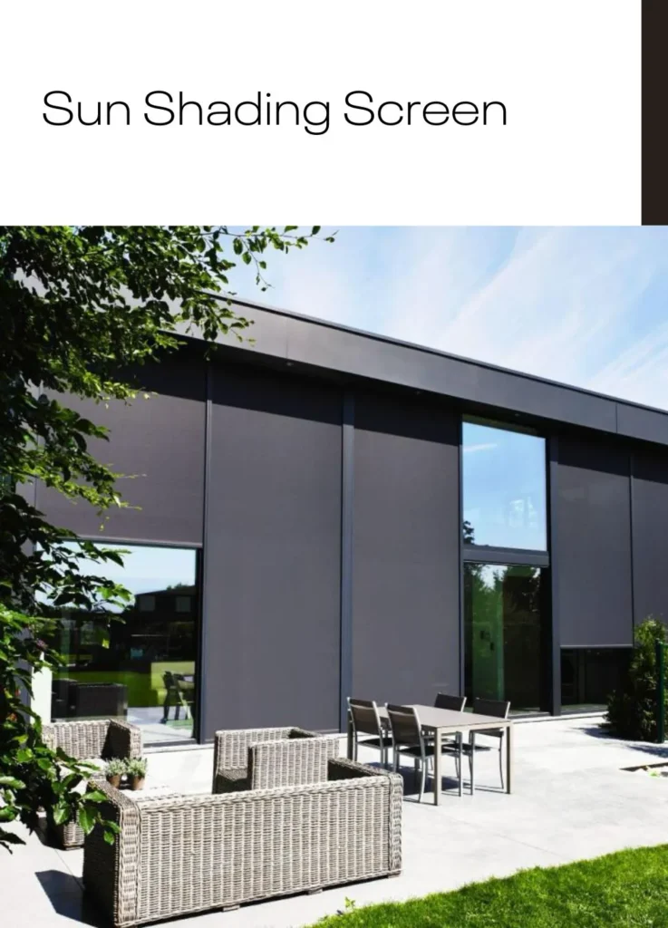 Sun shading screen