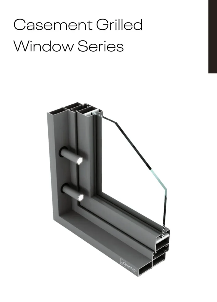Casement Grilled Window Series